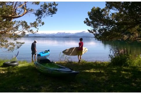 12d La costa de la casa es ideal para bajar kayaks, canoas o botes de goma